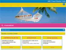 Tablet Screenshot of abctravel.hu